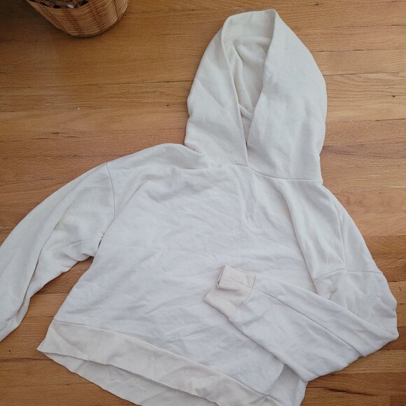 White Muji Hoodie - Picture 1 of 5